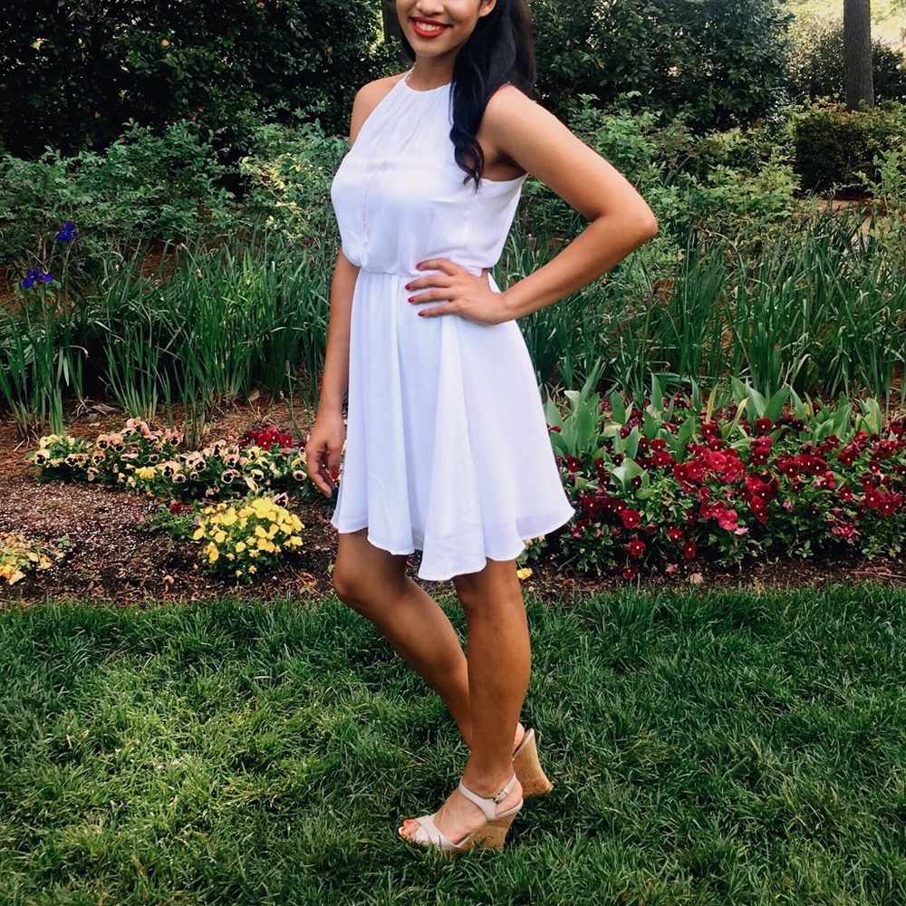 Francesca’s Spring White dress